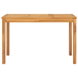 vidaXL Garten Esstisch 120 x 70 x 77 cm Braun