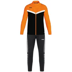 JAKO Iconic Polyesteranzug 807 - schwarz/neonorange XXL