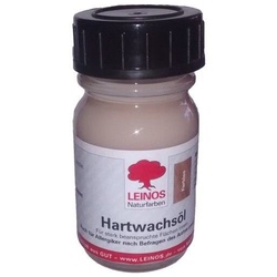 Leinos Hartwachsöl 290 grau - 30 ml Probefläschchen