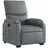 vidaXL Massagesessel mit Aufstehhilfe Kunstleder 99 x 99 x 99 cm Grau