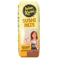 Wan Kwai Sushi Reis 500g – Mittelkornreis für perfektes Sushi. Klebrig, weich und mit besonderem Eigenaroma. Deine Sushi-Kreation beginnt hier!