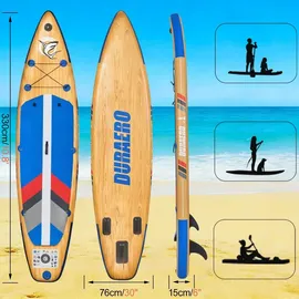 Liszton GmbH SUP Board Stand Up Paddling Board 330 x 76 x 15 cm blau
