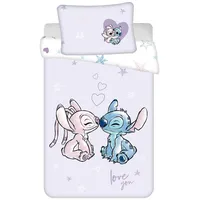 Jerry Fabrics Jerry, Fabrics Lilo und Stitch - Weiß/Blau