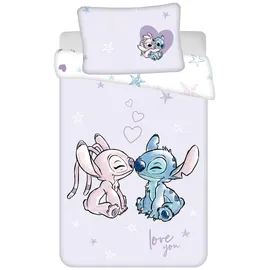 Jerry Fabrics Jerry, Fabrics Lilo und Stitch - Weiß/Blau