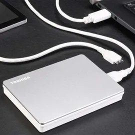 Toshiba Canvio Flex 2 TB USB 3.2 silber HDTX120ESCAA