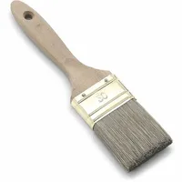 Nölle Profi Brush Lasurpinsel hochwertige dunkle Spezial-Borstenmischung Zwinge vermessingt