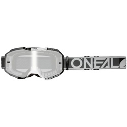 O’NEAL Motorradbrille grau|schwarz|weiß