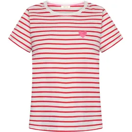Cartoon Kurzarmshirt Rot 38