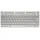 Cherry KW 7100 MINI BT FOR MAC, Kompakte Mac-Tastatur mit 3 Bluetooth-Kanälen, Französisches Layout (AZERTY), Kabelloses Multi-Device-Keyboard, Moonlight White