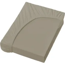 Formesse Bella Donna Jersey 90 x 190 - 100 x 220 cm champagner