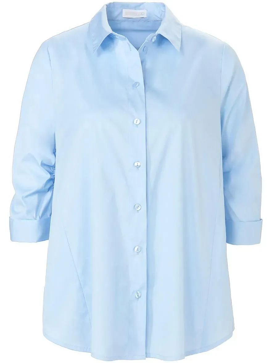 Bluse in A-Linie St. Emile blau, 48
