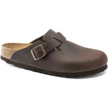 Birkenstock Boston Nubukleder geölt habana 44