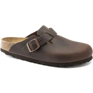 Birkenstock Boston Nubukleder geölt habana 44