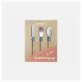 Opinel LE PETIT GOURMET Kinderbesteck Set - Regenblau
