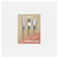Opinel LE PETIT GOURMET Kinderbesteck Set - Regenblau