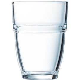 Arcoroc ARC 50830 Forum Trinkglas, Wasserglas, Saftglas, 265ml, Glas, transparent, 6 Stück