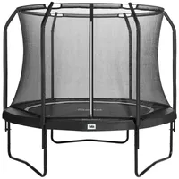 Salta Premium Black Edition 305 cm inkl. Sicherheitsnetz schwarz