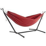 Vivere C8SUNCR Sunbrella®-Hängematte mit Gestell Crimson (8 Fuß)