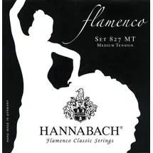 Hannabach Klassikgitarrensaiten Flamenco Serie 827 Medium Tension E6w Made in Germany - 8276MT