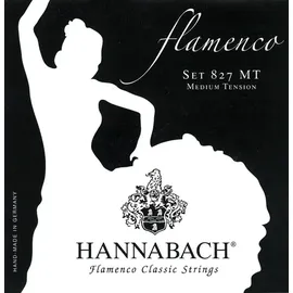 Hannabach Klassikgitarrensaiten Flamenco Serie 827 Medium Tension E6w Made in Germany - 8276MT