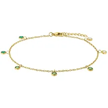 Amor Fußkette »2034268, 2034270« mit Zirkonia (synth.),