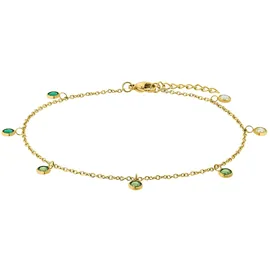 Amor Fußkette »2034268, 2034270« mit Zirkonia (synth.),