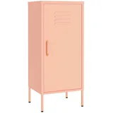 vidaXL Lagerschrank Rosa 42,5x35x101,5 cm Stahl