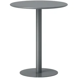 Homcom Küchentisch 60 x 72 x 60 cm Grau