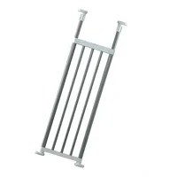 BAOYOUNI Teleskopregal DIY Einstellbare Schrank Regal Lagerregal Aufbewahren Zahnstange Edelstahl Organizer Erweiterbar Regalteiler für Badezimmer Küchenschrank Kühlschrank Kleiderschrank