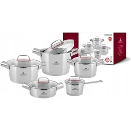 gerlach 1760 Superior Topf-Set 5-tlg. Kochtopf + Pfanne