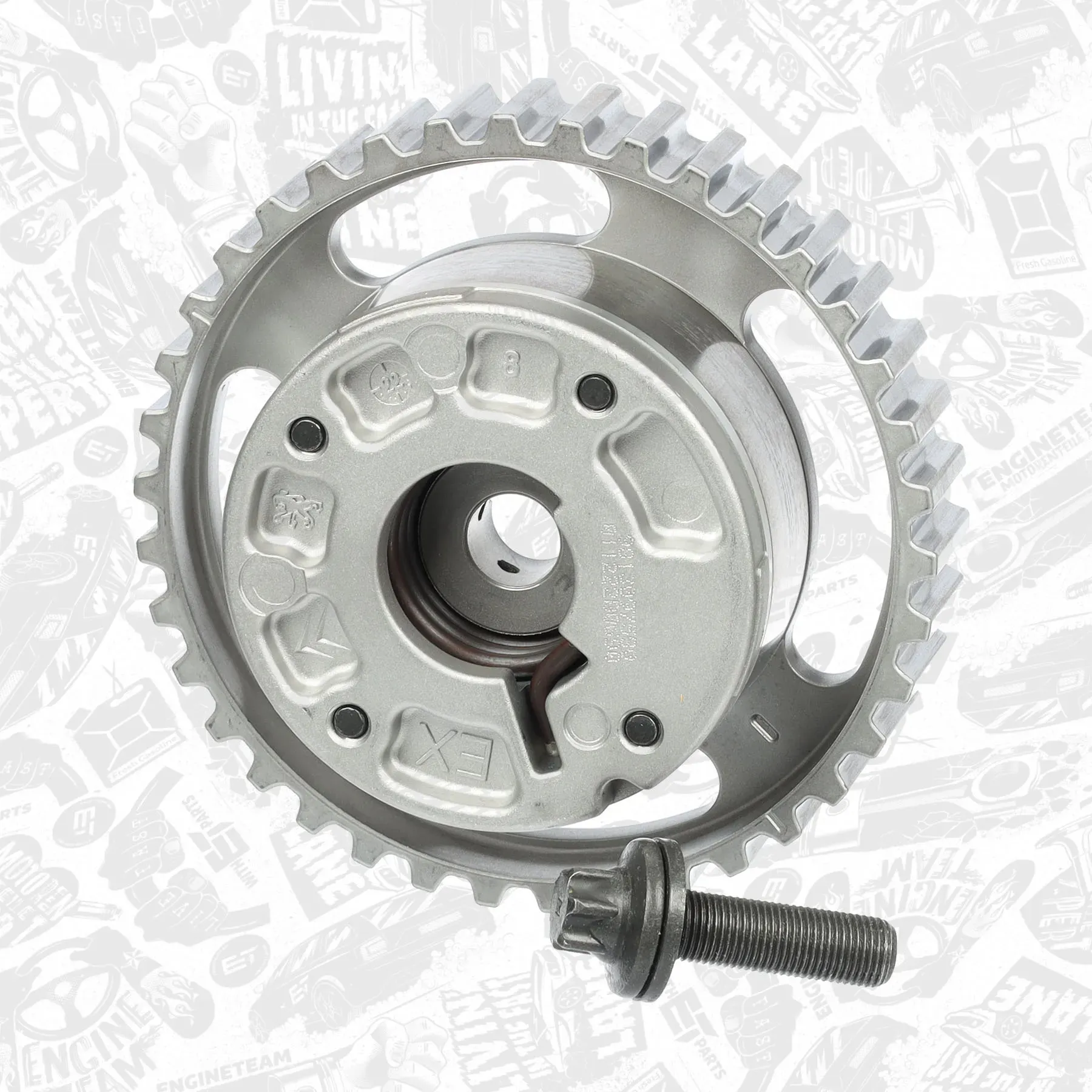 ET ENGINETEAM Zahnrad, Nockenwelle rg0026 Auslassseite für Citroën/Peugeot