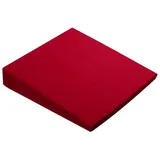Sundo Homecare GmbH Keilkissen Keilkissen, 37 x 37 x 7/2 cm Rot