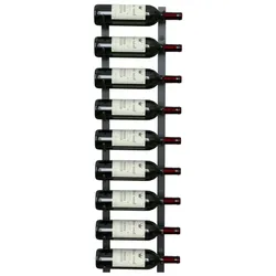 Wandhalterung 9 Flaschen Wein - Classic