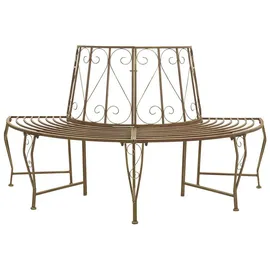 vidaXL Baumbank 160 x 80 x 89 cm Antikbraun