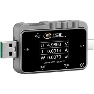 pce instruments deutschland gmbh PCE Instruments USB Tester PCE-FCT 5
