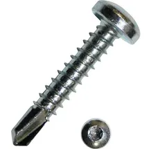 JOSEPH DRESSELHAUS Blechschraube Linsenkopf verzinkt 3,5 x 16 mm 100 Stück