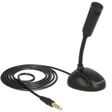 DeLOCK Kondensator Mikrofon Uni-Direktional für Smartphone / Tablet mit Schwanenhals (65872)