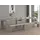 Dmora Dardizzon Konsolentisch 66 x 25 x 45 cm grau
