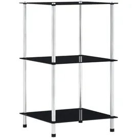 vidaXL Bücherregal 40 x 40 x 67 cm Schwarz