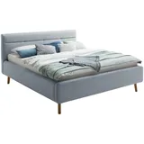 160 x 200 cm pastellblau