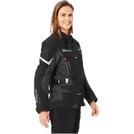 BÜSE Lago Pro Textiljacke Schwarz/Grau 50