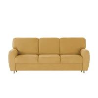 Smart Sofa ¦ gelb ¦ Maße (cm): B: 220 H: 90 T: 93