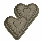 Staedter Städter 515079 Backform Herz, 2-er Set, 10 cm