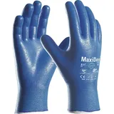 BIG Arbeitsschutz GmbH Handschuhe MaxiDex® Gr.10 blau EN ISO 374-5/EN 388 PSA III