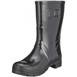 Beck Damen modieus Gummistiefel, Schwarz, 41 EU