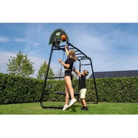 EXIT TOYS Mini-Basketballkorb Schwarz