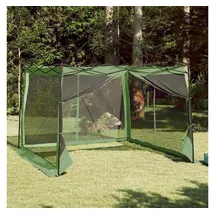 vidaXL Innenzelt mit Dach mit Speicher Grün 303 x 303 x 196 cm Taft