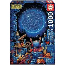 EDUCA 9218003 Astrologe 1000 Teile Nachtleuchtpuzzle