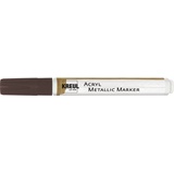 Kreul Acryl Metallic Marker Medium, Rundspitze braun