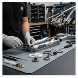 RockShox Fahrrad-Service Kit Recon Silber
